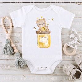Body Para Bebé Honey Teddy Bear Baby Bodysuit