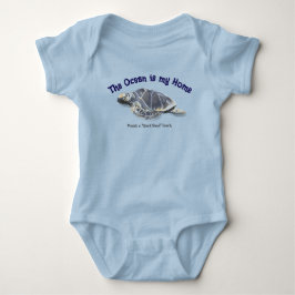 Body Para Bebé Honu Hawaiian Sea Turtle Baby Bodysuit