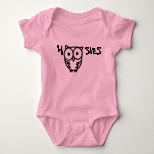 Body Para Bebé Hoosies (Anverso)