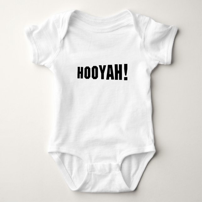 BODY PARA BEBÉ ¡HOOYAH! (Anverso)