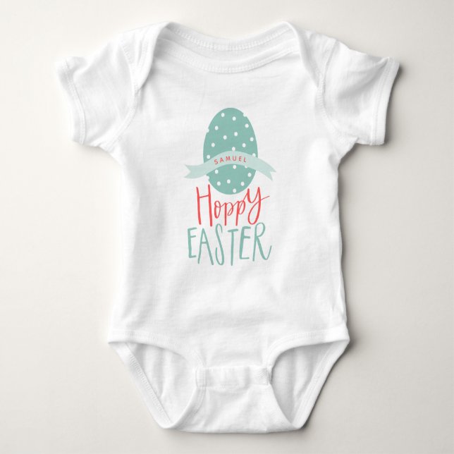 BODY PARA BEBÉ HOPPY EASTER EGG GIFT (Anverso)