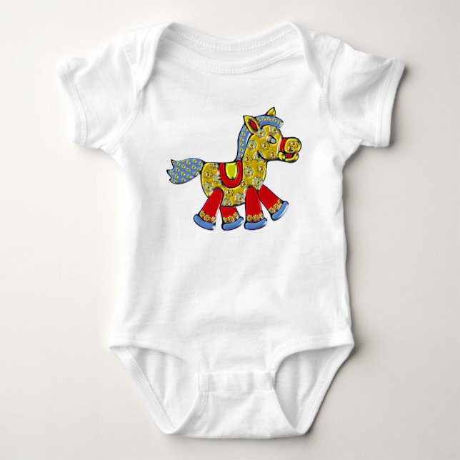 Body Para Bebé Horsey (Anverso)