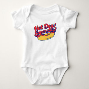 Body Para Bebé hot dog baby bodysuits , Funny and Cute Bodysuit
