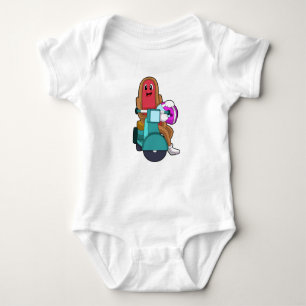 Body Para Bebé Hotdog como ciclista con Scooter.PNG