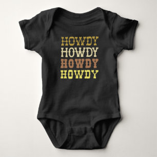 Body Para Bebé Howdy
