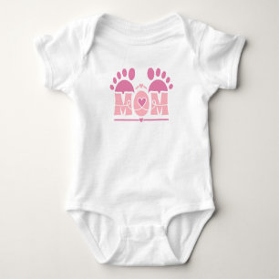 Body Para Bebé Huella del corazón de mamá