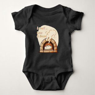 Body Para Bebé Huelo Amor & Pan