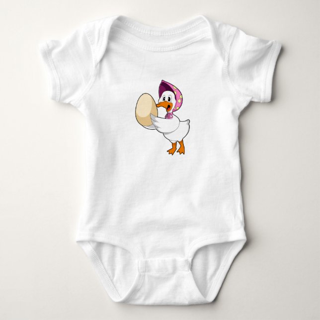 Body Para Bebé Huevo de pato (Anverso)