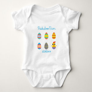 Body Para Bebé Huevos 2 de Pascua el Pascua del granero del