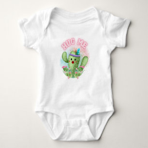 Body Para Bebé Hug Me Cactus Funny Cosy Baby Bodysuit