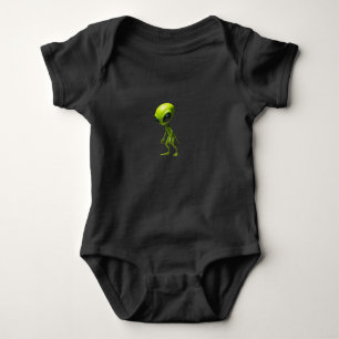 Body Para Bebé Humanioide verde
