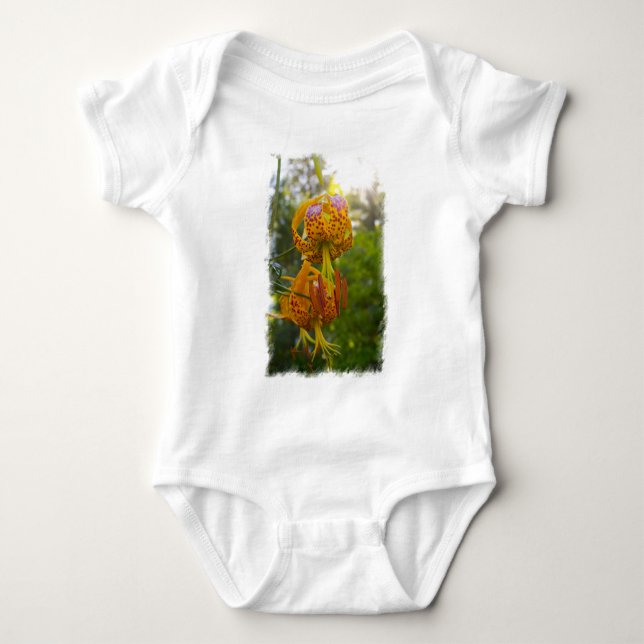 Body Para Bebé Humboldt Lilies Sunburst (Anverso)