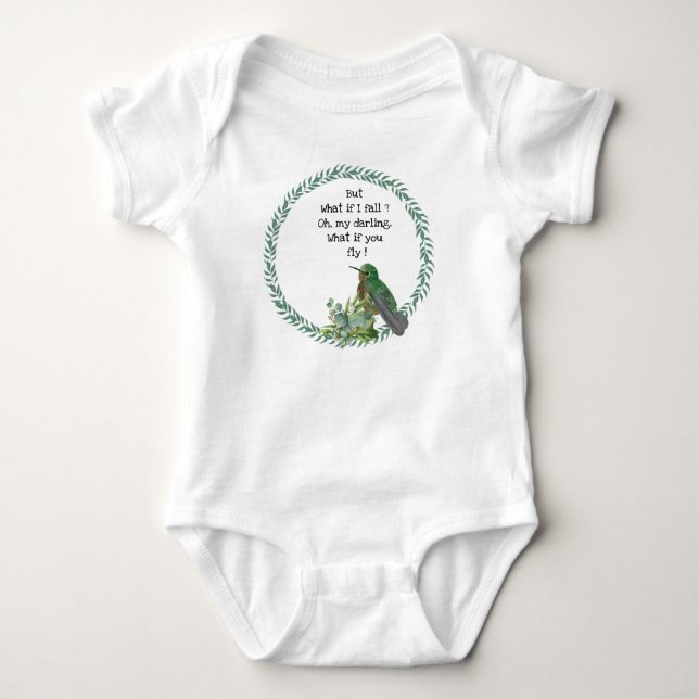 Body Para Bebé Hummingbird Baby  (Anverso)