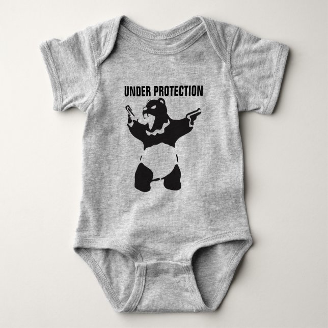 Body Para Bebé Hungry Bear Panda (Anverso)