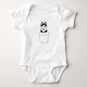 Body Para Bebé Husky en Pocket Cupy Puppy Clipart Husky Clipart