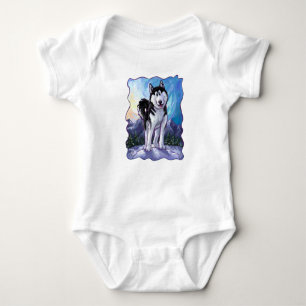 Body Para Bebé Husky T-Shirts