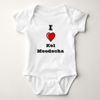Body Para Bebé I corazón Kol Meodecha