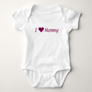 Body Para Bebé I [Corazón] Mami White Bodysuit