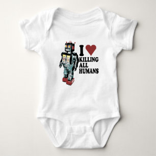 Body Para Bebé I corazón que mata a todos los seres humanos