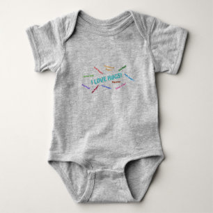 Body Para Bebé "I Love Hugs" Baby Bodysuit