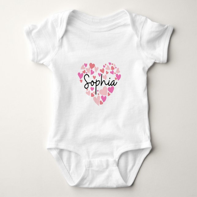 Body Para Bebé I love Sophia (Anverso)