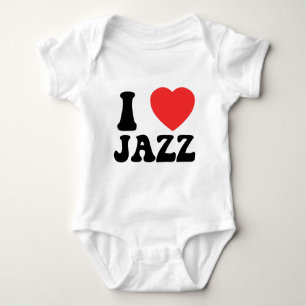 Body Para Bebé I ropa del jazz del corazón