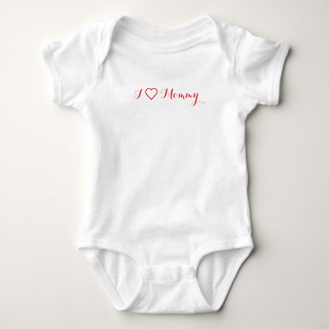 Body Para Bebé I Verde Mamá mi ropa de bebé (Anverso)