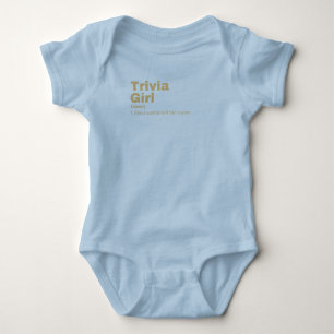 Body Para Bebé ia Chica - Trivia