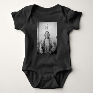 Body Para Bebé Icono Americano Nativo: Líder Lakota Toro Sentado
