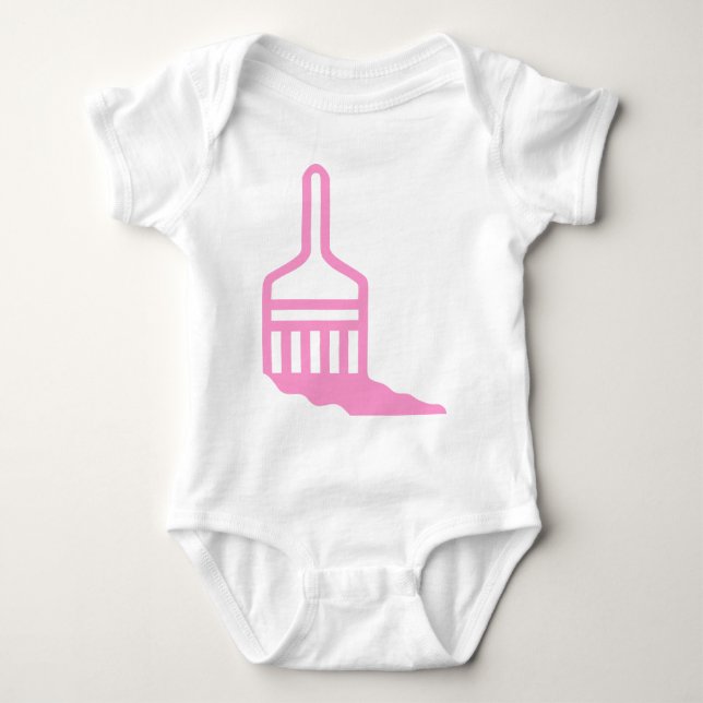 Body Para Bebé Icono de pincel (Anverso)