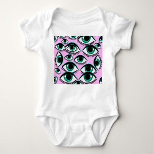 Body Para Bebé Icono de resumen de ojos de montaña