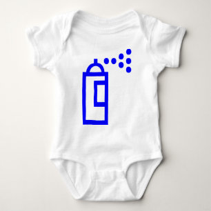 Body Para Bebé Icono de Spray Can