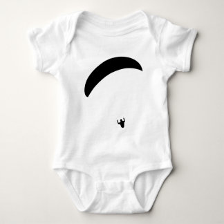 Body Para Bebé icono negro del paragliding