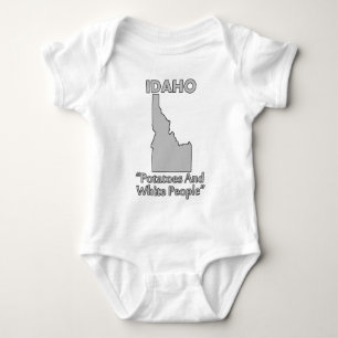 Body Para Bebé Idaho - Papas Y Gente Blanca