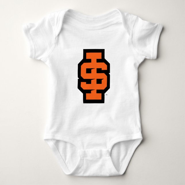 Body Para Bebé Idaho State University Bold Bengala Logo (Anverso)