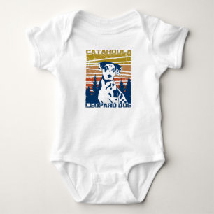 Body Para Bebé Idea de regalo de perro leopardo de Catahoula