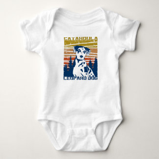 Body Para Bebé Idea de regalo de perro leopardo de Catahoula