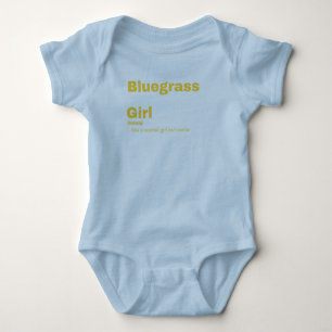 Body Para Bebé ilm Chica - Bluegrass
