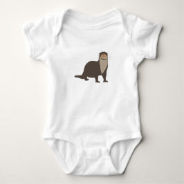 Body Para Bebé Ilustracion Cute Otter