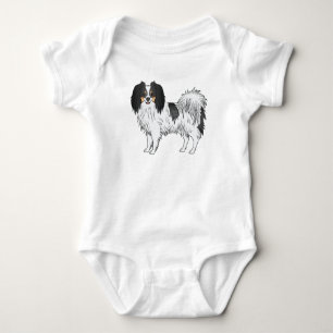 Body Para Bebé Ilustración de dibujos animados de adorable perro