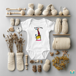 Body Para Bebé Ilustracion de gatos de yoga juguetón