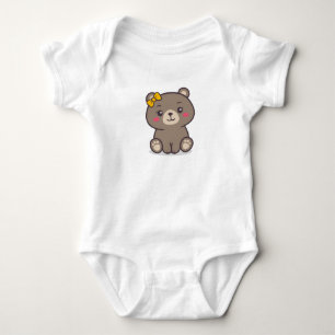 Body Para Bebé Ilustración de osito de peluche