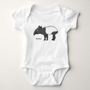 Body Para Bebé Ilustracion de personalizado feliz