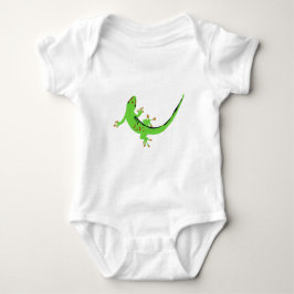 Body Para Bebé Ilustracion Gecko Lizard Reptile