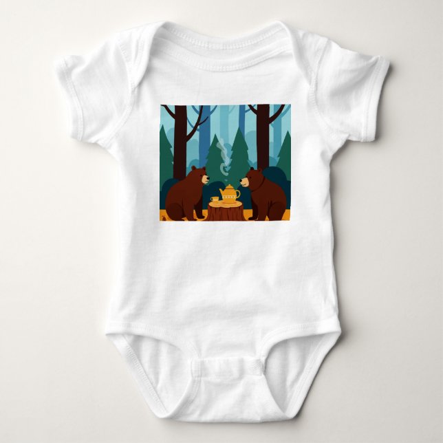 Body Para Bebé Ilustración infantil (Anverso)