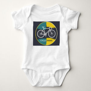 Body Para Bebé Ilustración Minimalista de Bicicleta –