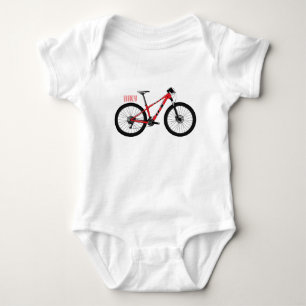 Body Para Bebé Ilustracion personalizado de bicicletas