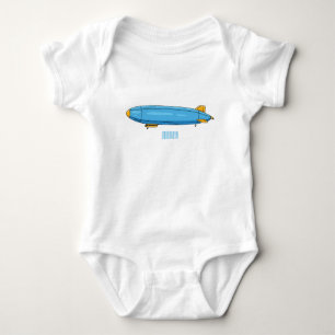 Body Para Bebé Ilustracion personalizado de la aeronave