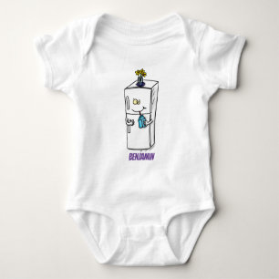 Body Para Bebé Ilustracion personalizado frigorífico divertido