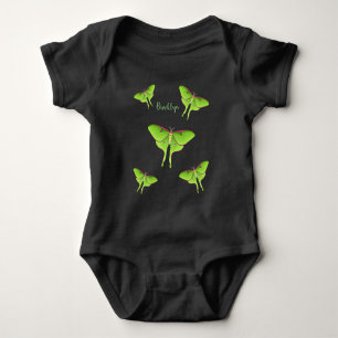 Body Para Bebé Ilustracion personalizado Luna Moth